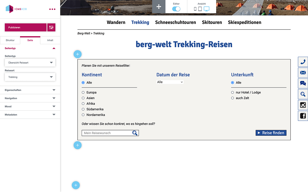 Reisefilter berg-welt.ch Reisefilter berg-welt.ch