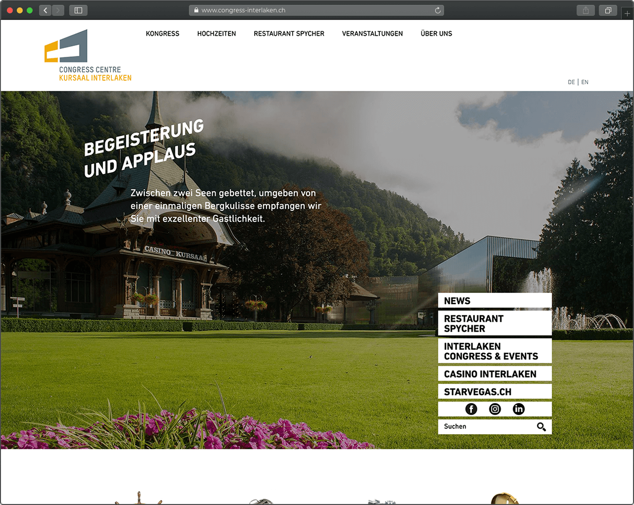 Congress Centre Kursaal Interlaken Congress Centre Kursaal Interlaken