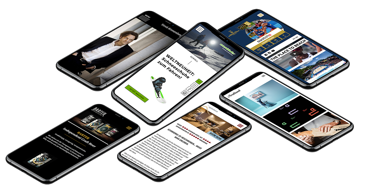 Individuelle Webdesigns Individuelle Webdesigns